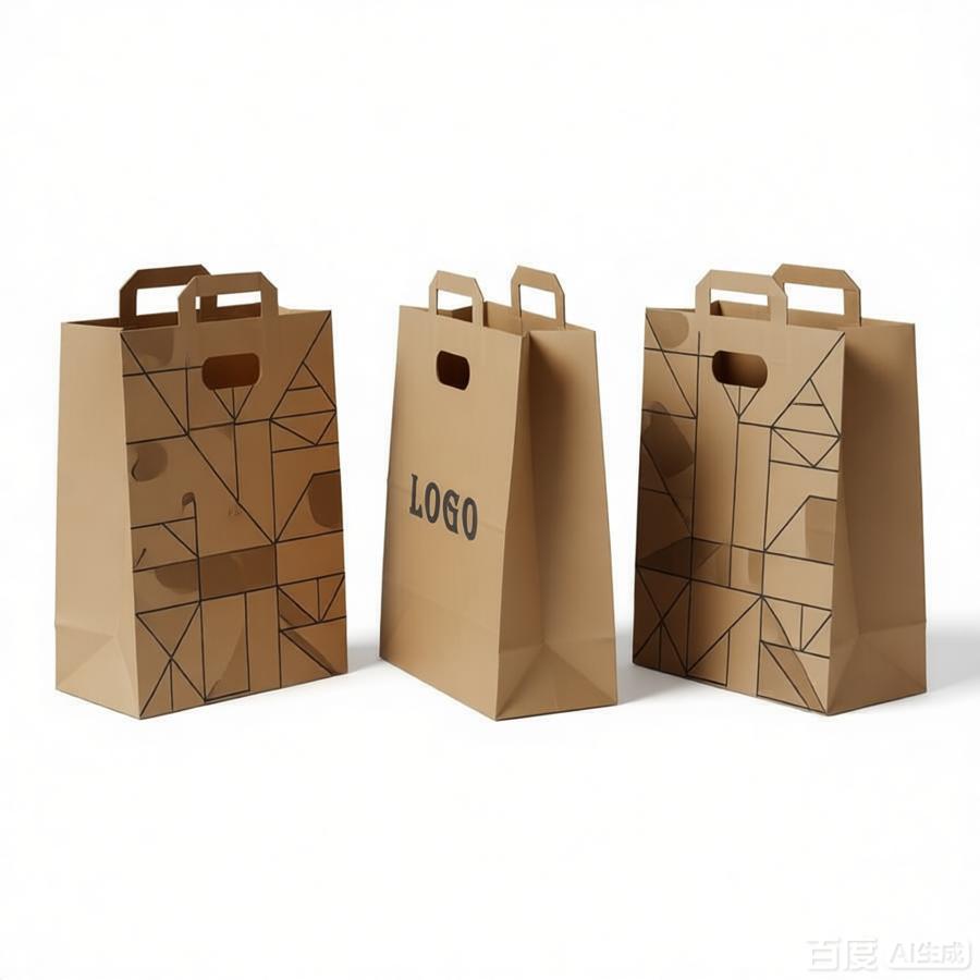 Die-Cut Handle Boutique Bags 3