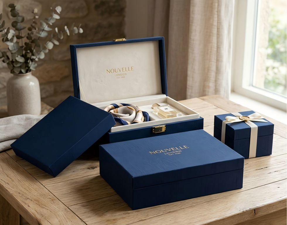 Fabric Wrapped Luxury Rigid Boxes3