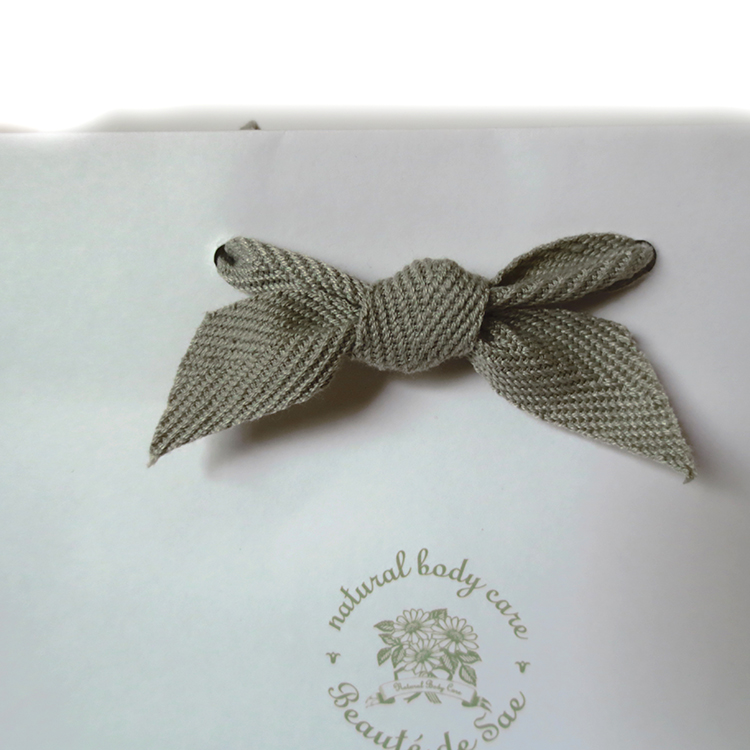 Kraft Paper Bags with Ribbon5