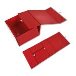 Snap-Together Collapsible Rigid Boxes