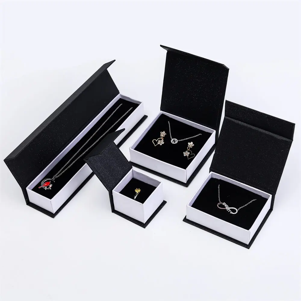 Jewelry rigid magnetic box