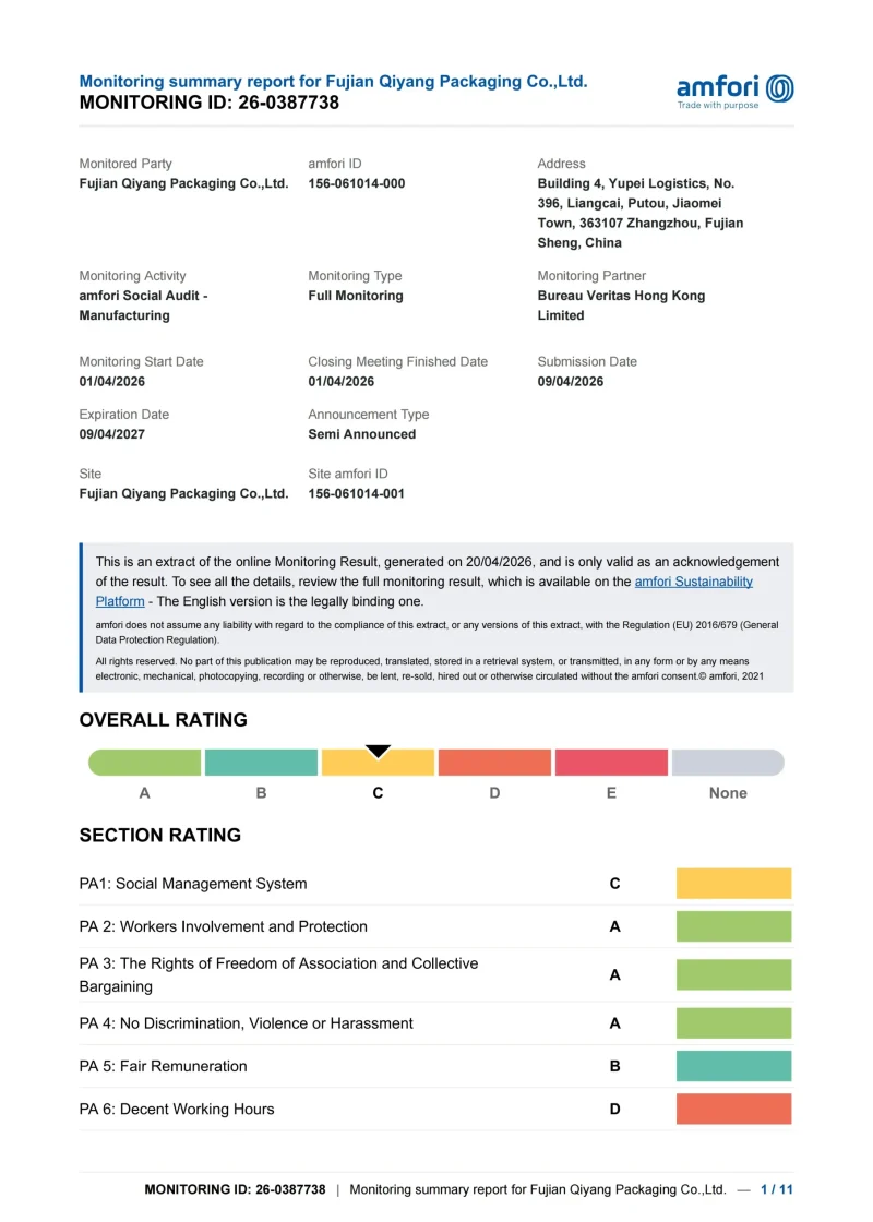 2026 BSCI Certificate — Fujian Qiyang_01